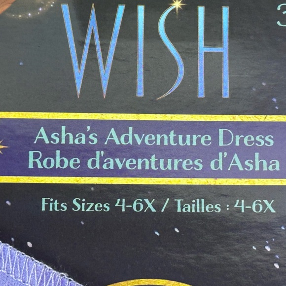 Disney WISH Asha Adventure Dress Girls 4-6x - Picture 7 of 10